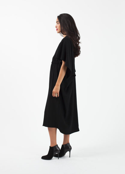Elastic Waist Dress (6707057721438)