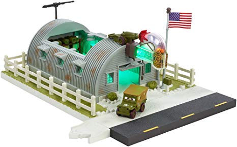 Disney Pixar Cars Precision Series Sarge's Surplus Hut Playset (6589227434078)