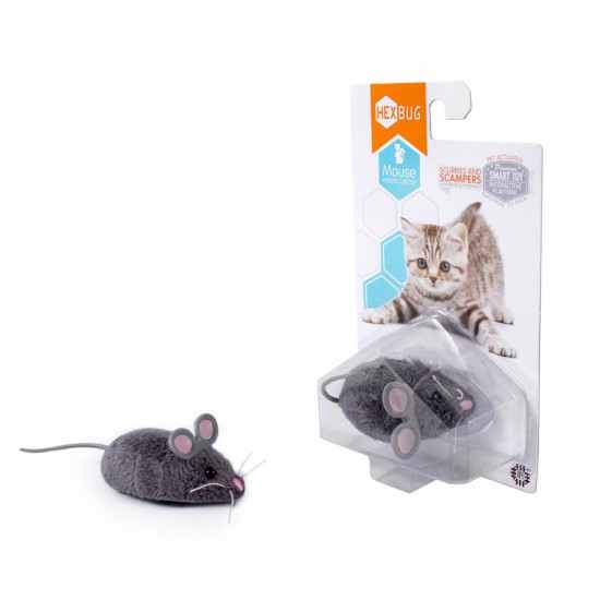 HEXBUG Mouse Robotic Cat Toy (GREY) (6589226877022)