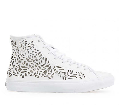 VANS | SK8-HI DECON (CUTOUT)| LEAVES/WHITE (6636813549662)