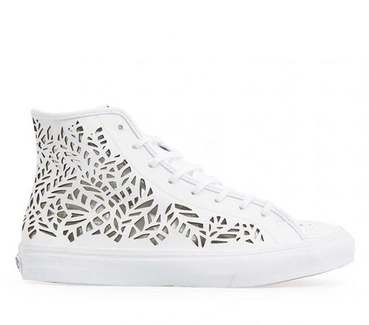 VANS | SK8-HI DECON (CUTOUT)| LEAVES/WHITE (6636813549662)