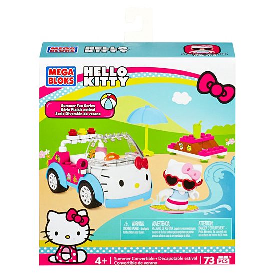 Mega Blocks Hello Kitty Summer Convertible (6589221929054)