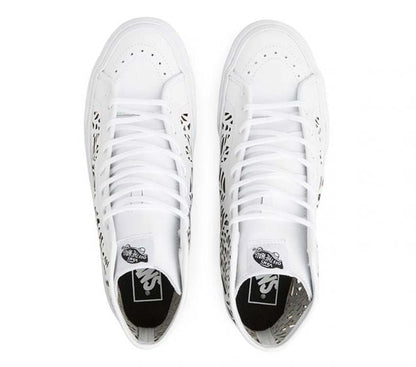 VANS | SK8-HI DECON (CUTOUT)| LEAVES/WHITE (6589214130270)