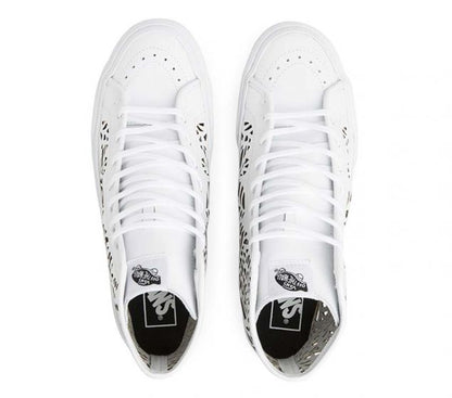VANS | SK8-HI DECON (CUTOUT)| LEAVES/WHITE (6636813549662)