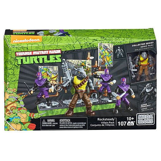 Mega Bloks Teenage Mutant Ninja Turtles Rocksteady Villain Pack (6589229138014)