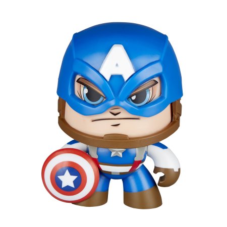 Marvel Mighty Muggs Captain America 3.75-Inch Figure (6589227827294)