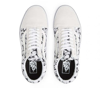 VANS | OLD SKOOL (BUTTERFLY) TRUE WHITE | BLACK (6617444319326)