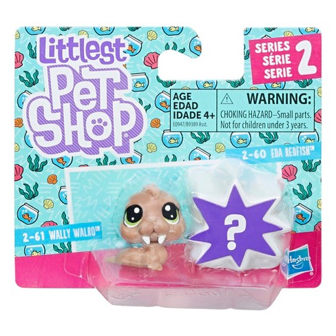 Littlest Pet Shop Eda Redfish and Wally Walro (6589232873566)