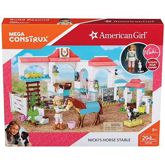 Mega Bloks American Girl Nicki Horse Stables (6589232250974)