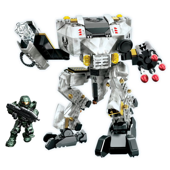 Mega Bloks Halo Wireless Attack Mantis Set (6589219766366)