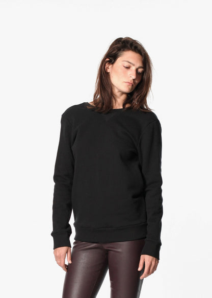 Symphonie Sweatshirt in Black (6707104317534)