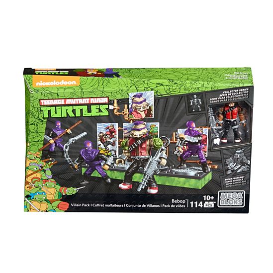 Mega Bloks Teenage Mutant Ninja Turtles Bebop Villain Pack (6589229105246)