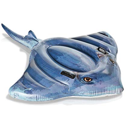 Intex Stingray Ride-On Floater 74" x 57" (6589228417118)