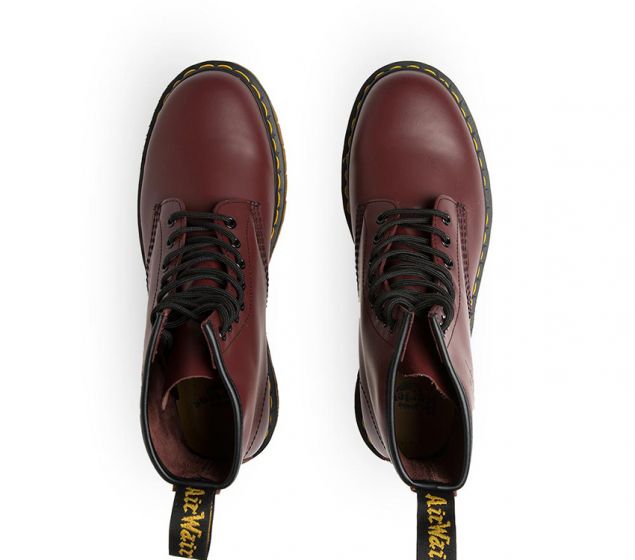 DR MARTENS | 1460Z DMC 8-EYE BOOT | CHERRY SMOOTH (6589214654558)