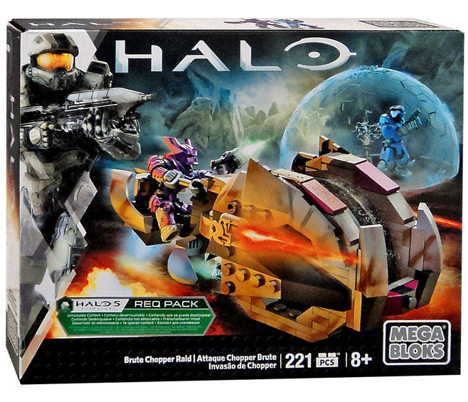 MegaBlocks Halo Brute Chopper Raid (6589219864670)