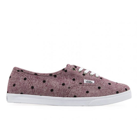 VANS |AUTHENTIC | LO PRO | BURGANDY/WHITE (6617443336286)