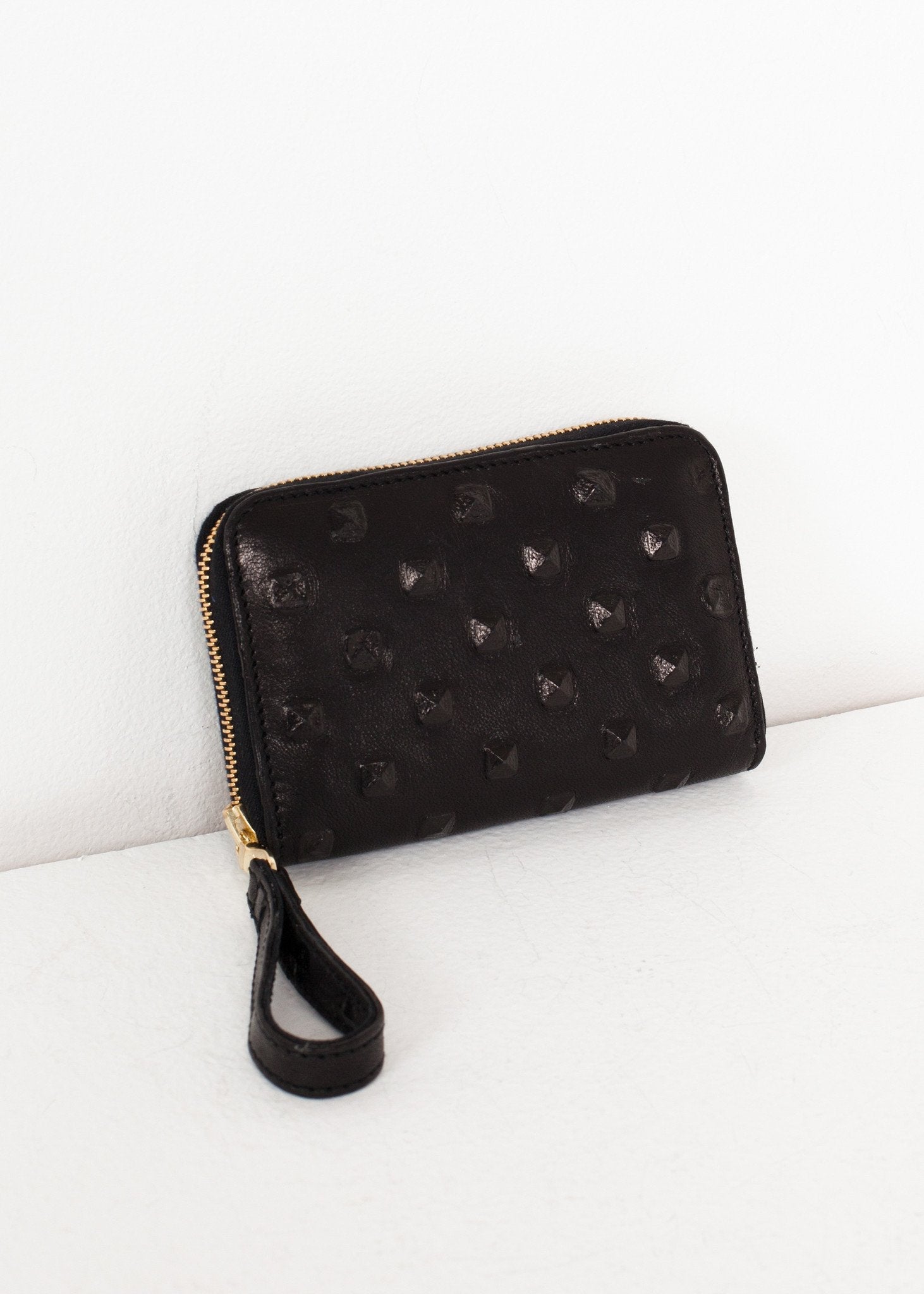 Elodie Leather Wallet in Black (6707093045342)