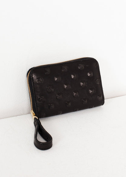 Elodie Leather Wallet in Black (6707093045342)