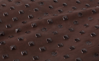 Roxanne Leather Clutch in Brown (6707092979806)