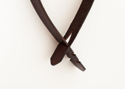 Buckle-less Belt in Brown (6707093667934)