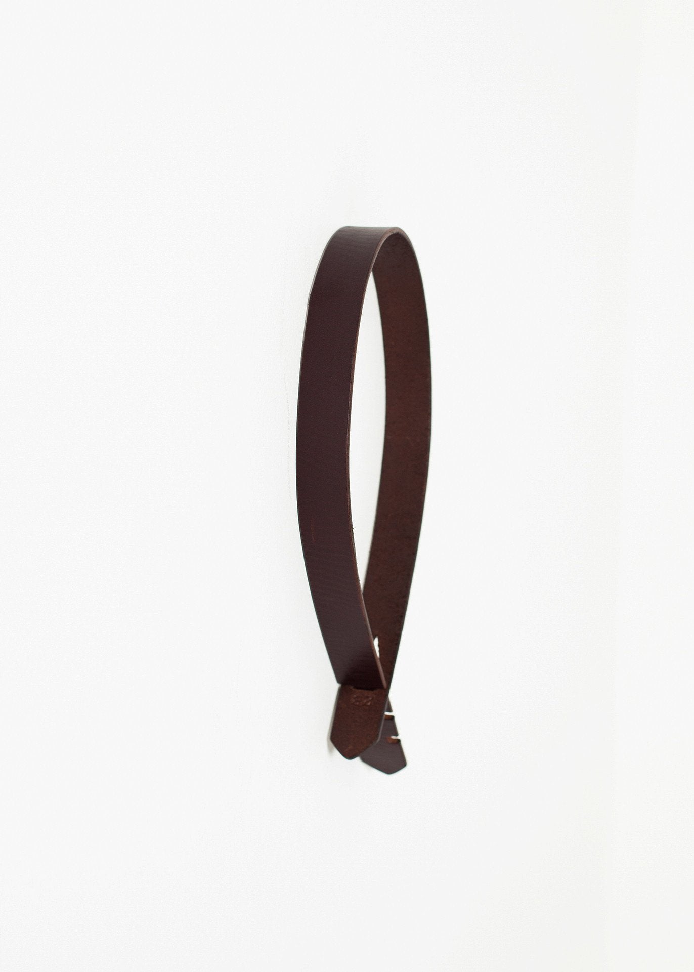 Buckle-less Belt in Brown (6707093667934)