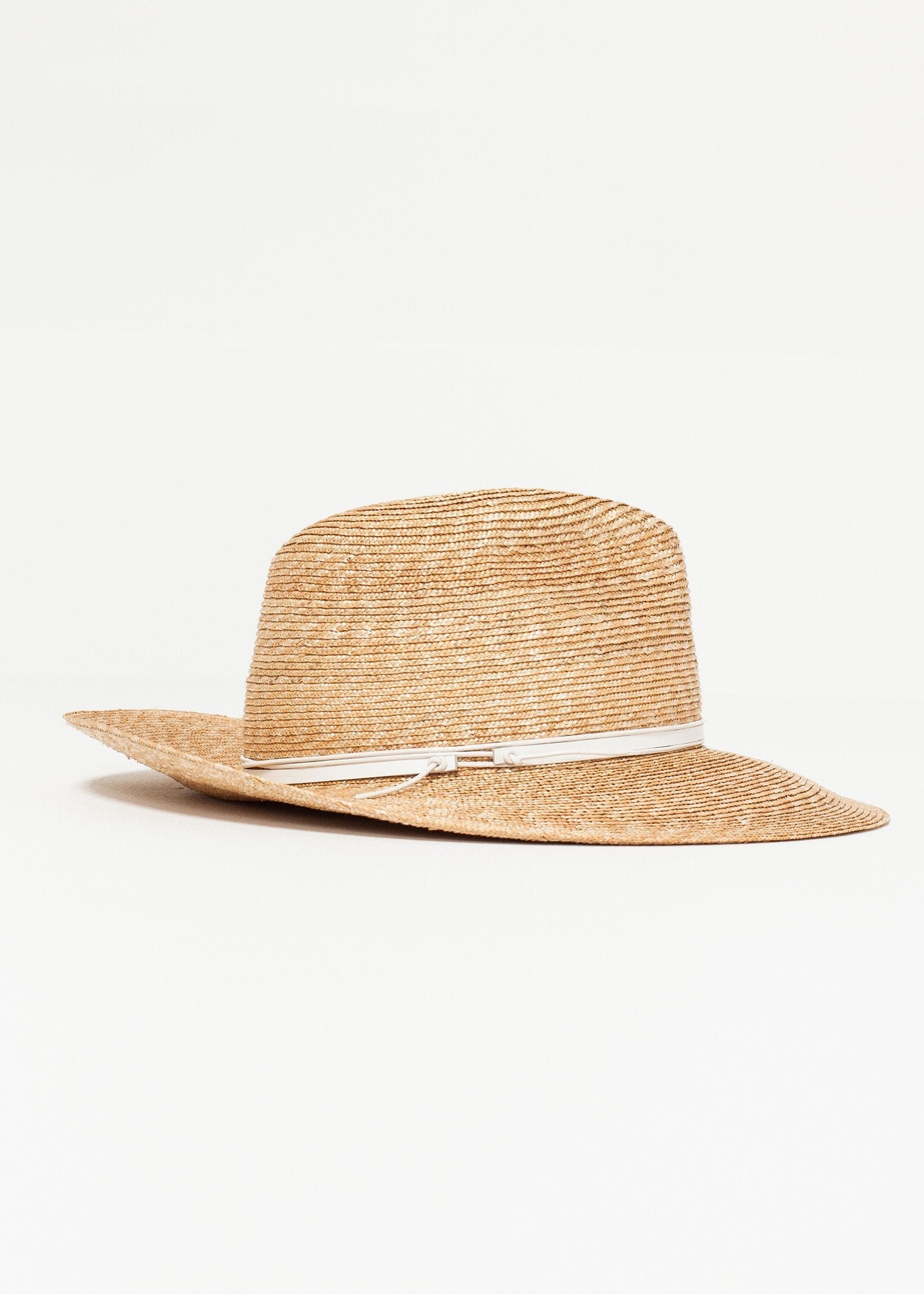 Wrapped Up Hat in Straw/White (6707086360670)
