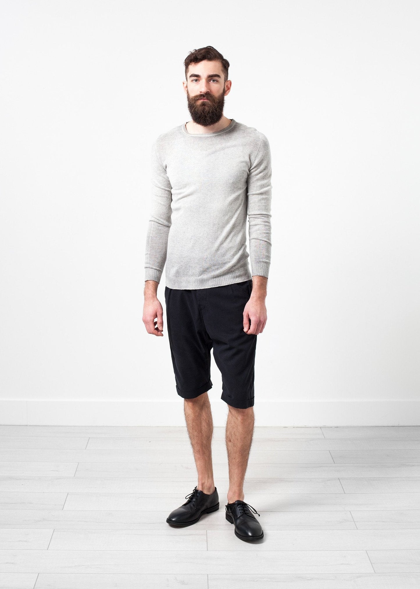 Mottled Cashmere Crewneck (6707081150558)