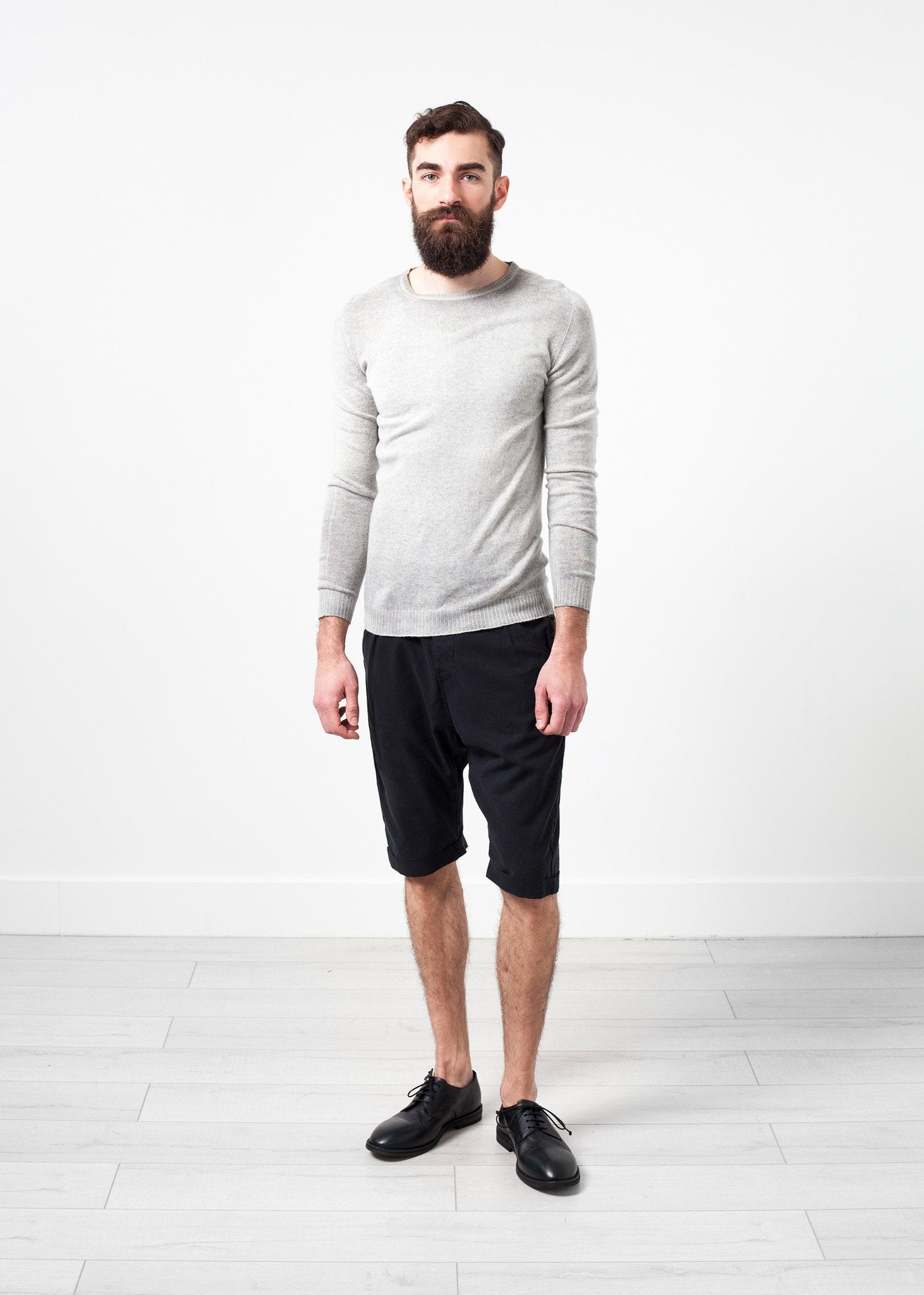 Mottled Cashmere Crewneck (6707081150558)