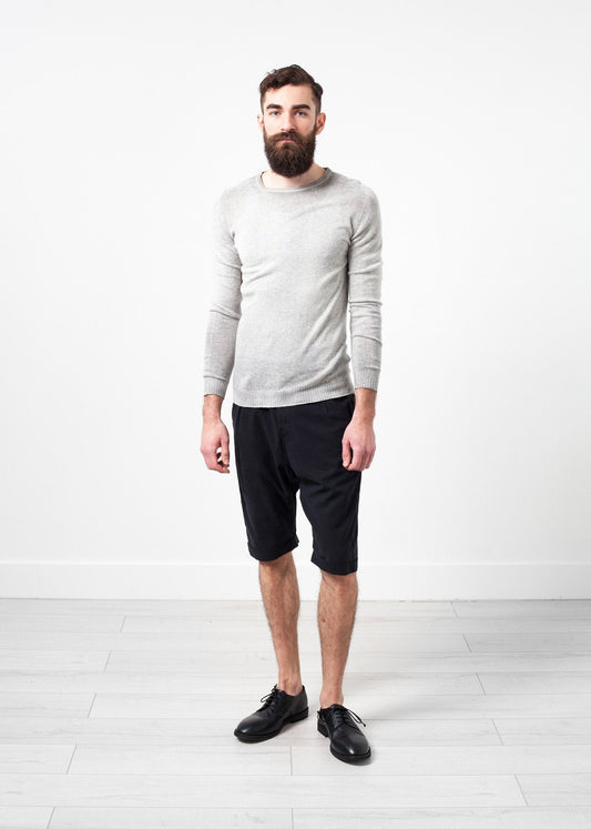 Mottled Cashmere Crewneck (6707081150558)