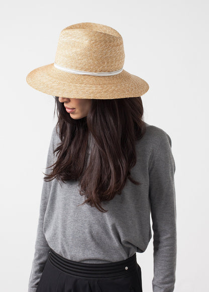 Wrapped Up Hat in Straw/White (6707086360670)