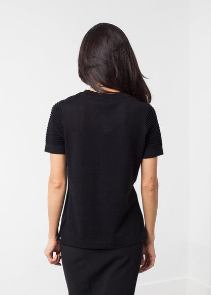 Ribbed Short Sleeve Knit (6707092684894)