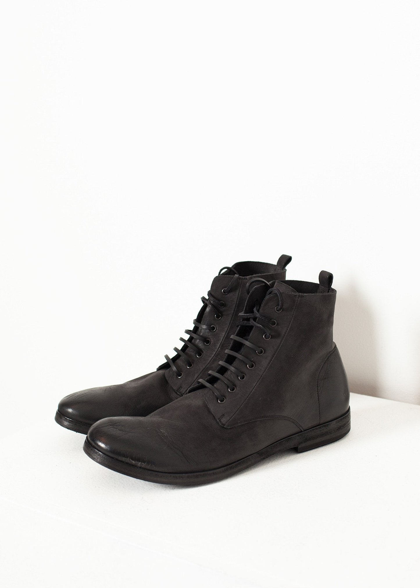 Combat Ankle Boot in Black (6707093733470)