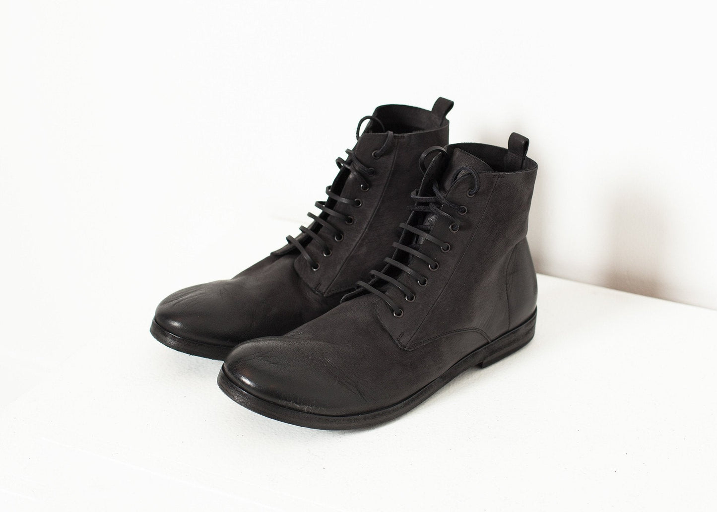 Combat Ankle Boot in Black (6707093733470)
