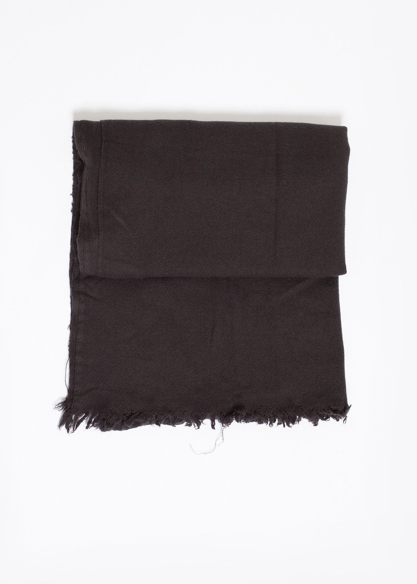 Simple Scarf in Old Black (6707084197982)