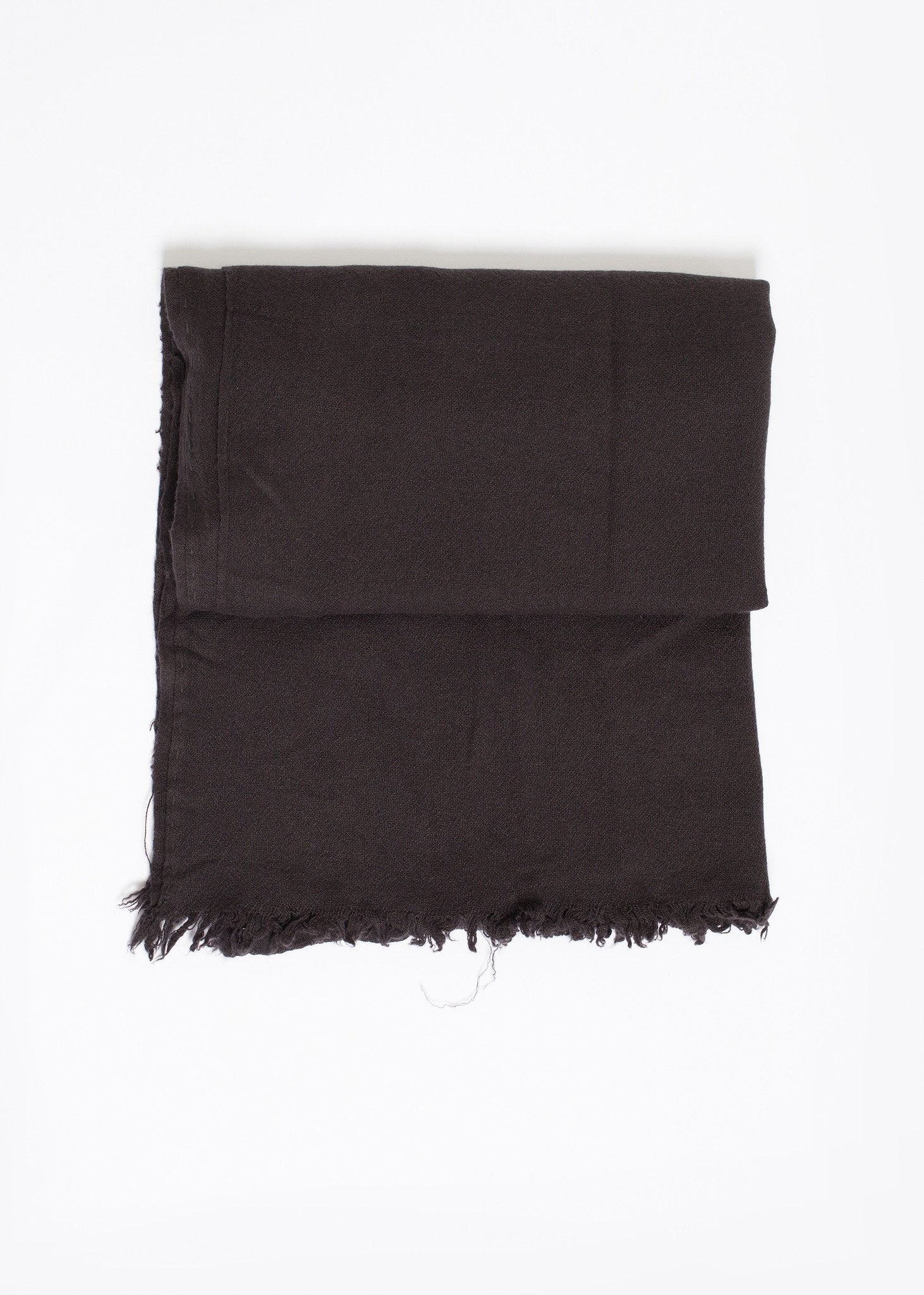 Simple Scarf in Old Black (6707084197982)