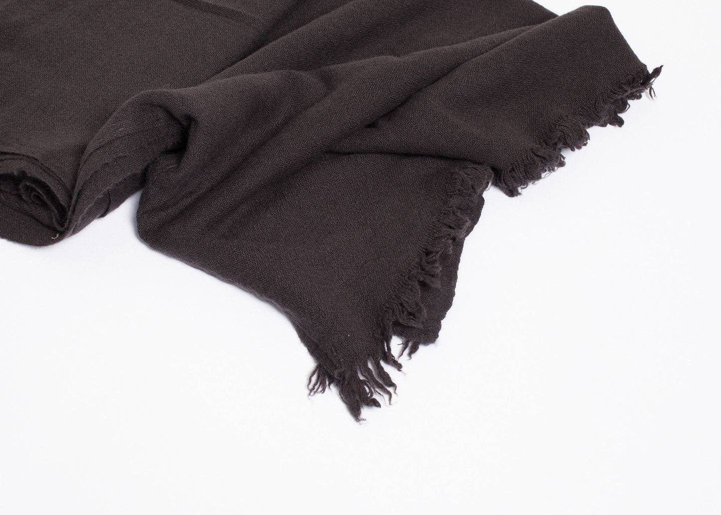Simple Scarf in Old Black (6707084197982)