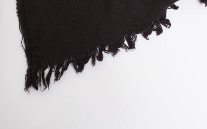 Simple Scarf in Old Black (6707084197982)