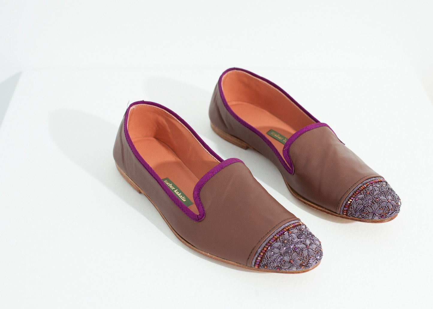 Bizi Cap Toe Loafer in Rose/Aubergine (6707105136734)