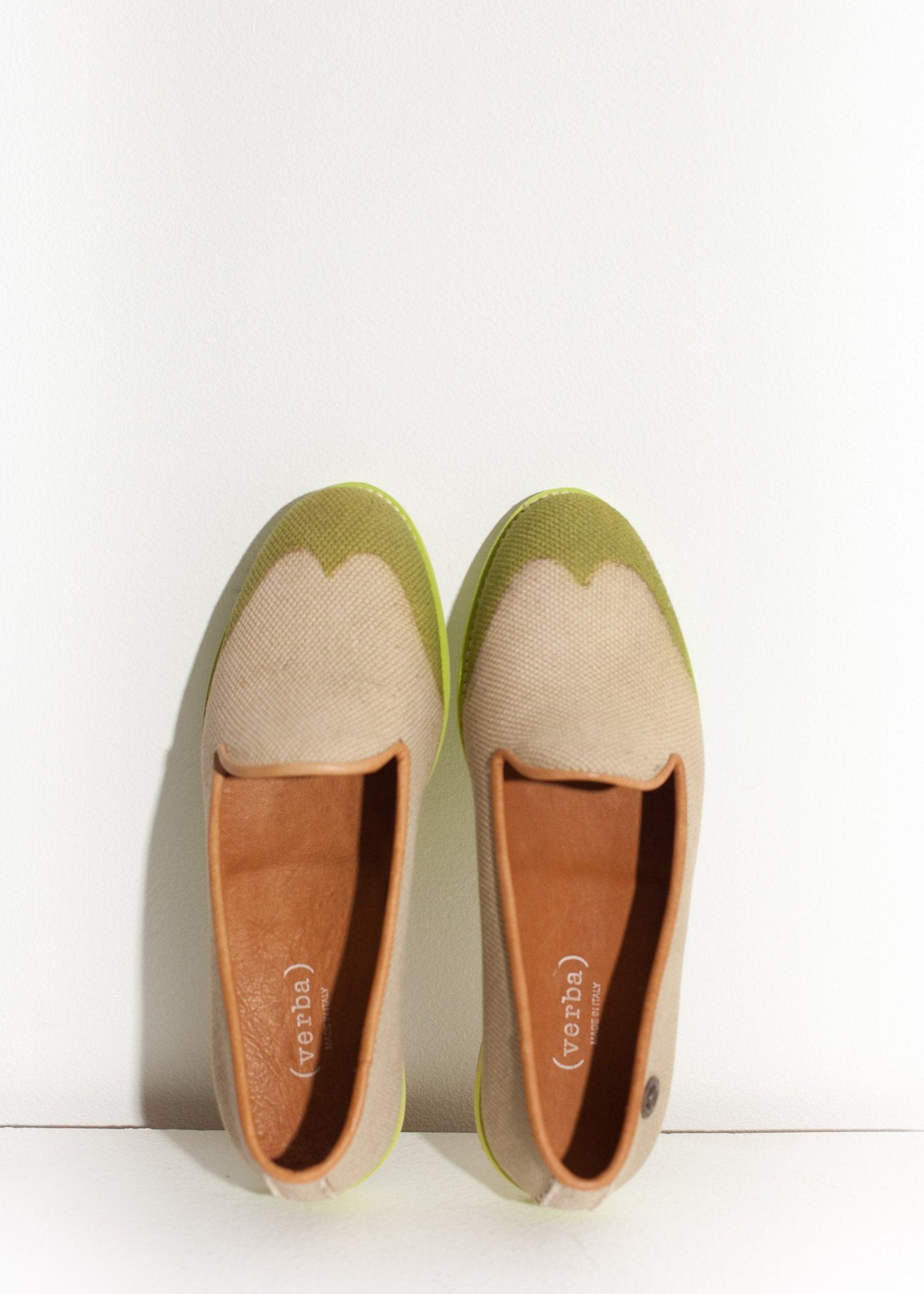 Wingtip Loafer in Lime (6707106512990)