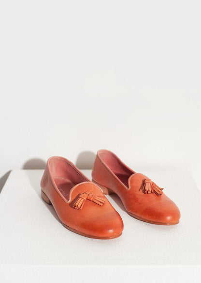 Leather Loafer in Rose (6707106414686)