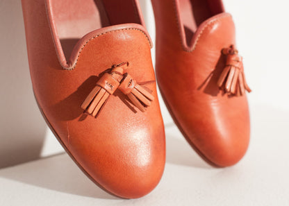 Leather Loafer in Rose (6707106414686)