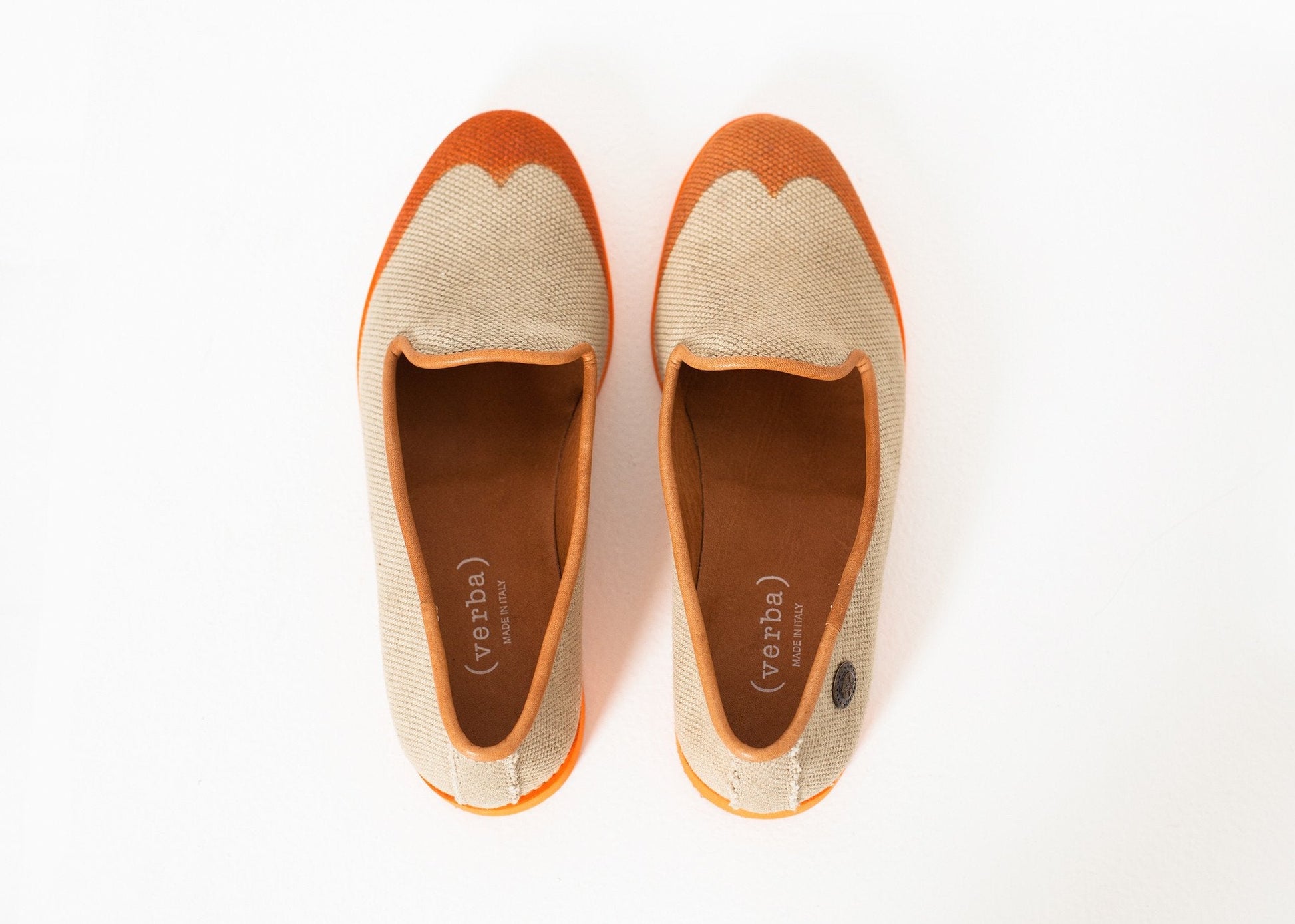 Wingtip Loafer in Orange (6707106545758)
