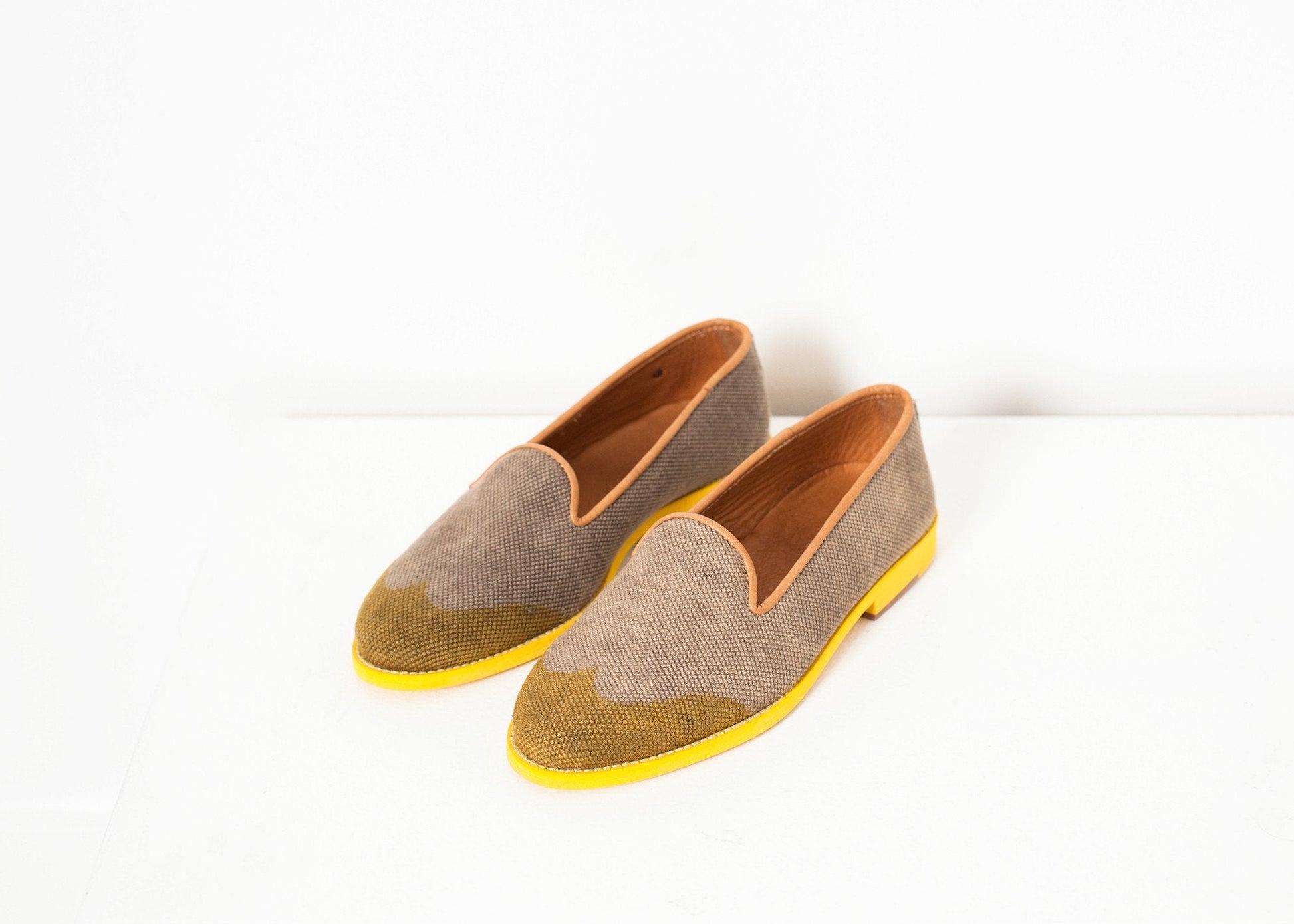 Wingtip Loafer in Yellow (6707106480222)