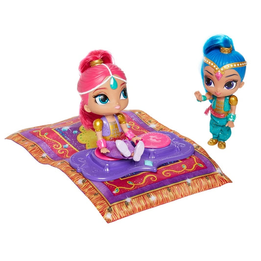 Fisher Price Shimmer and Shine Magic Flying Carpet with Dolls (6589220061278)
