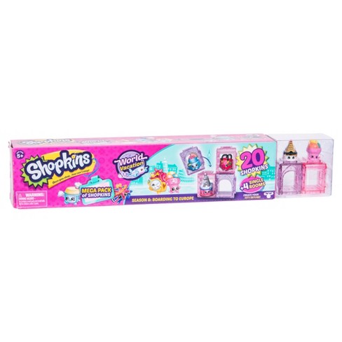 Shopkins Season 8 World Vacation - Boarding to Europe Mega Pack (6589228613726)
