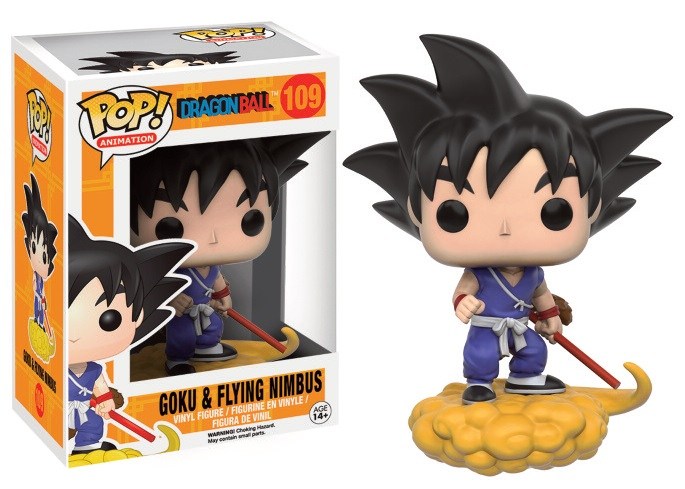 Funko Pop! Dragon Ball Z: Goku and Flying Nimbus (6589222617182)