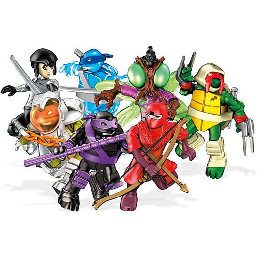 Mega Construx Teenage Mutant Ninja Turtles Micro Action Figures, Red Ninja (6589228941406)
