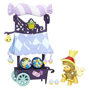 My Little Pony Friendship is Magic Applejack Sweet Cart (6589225336926)