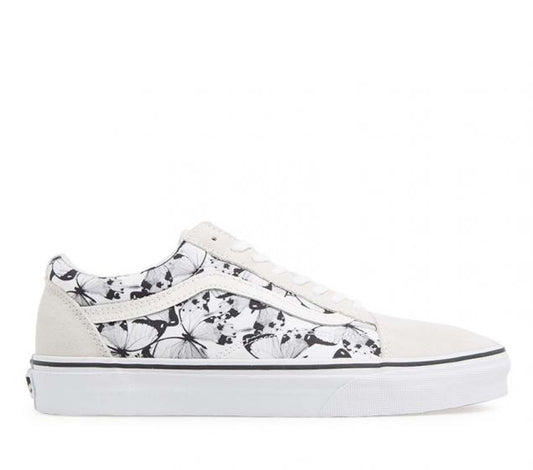 VANS | OLD SKOOL (BUTTERFLY) TRUE WHITE | BLACK (6636814631006)