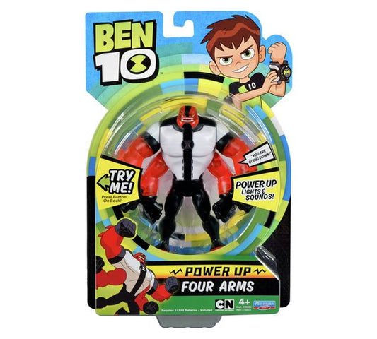 Ben 10 6" Deluxe Power Up Figures - Four Arms (6589222158430)